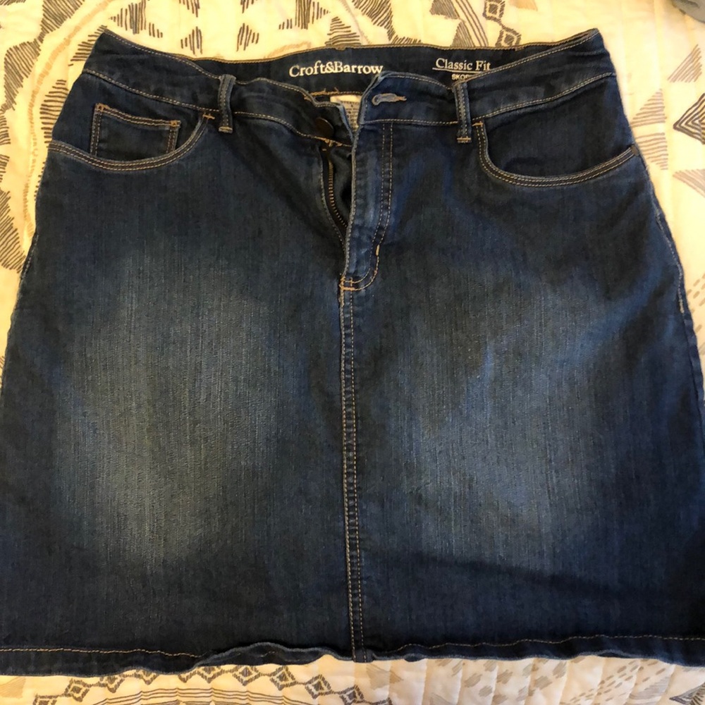 Blue Jean Skirt